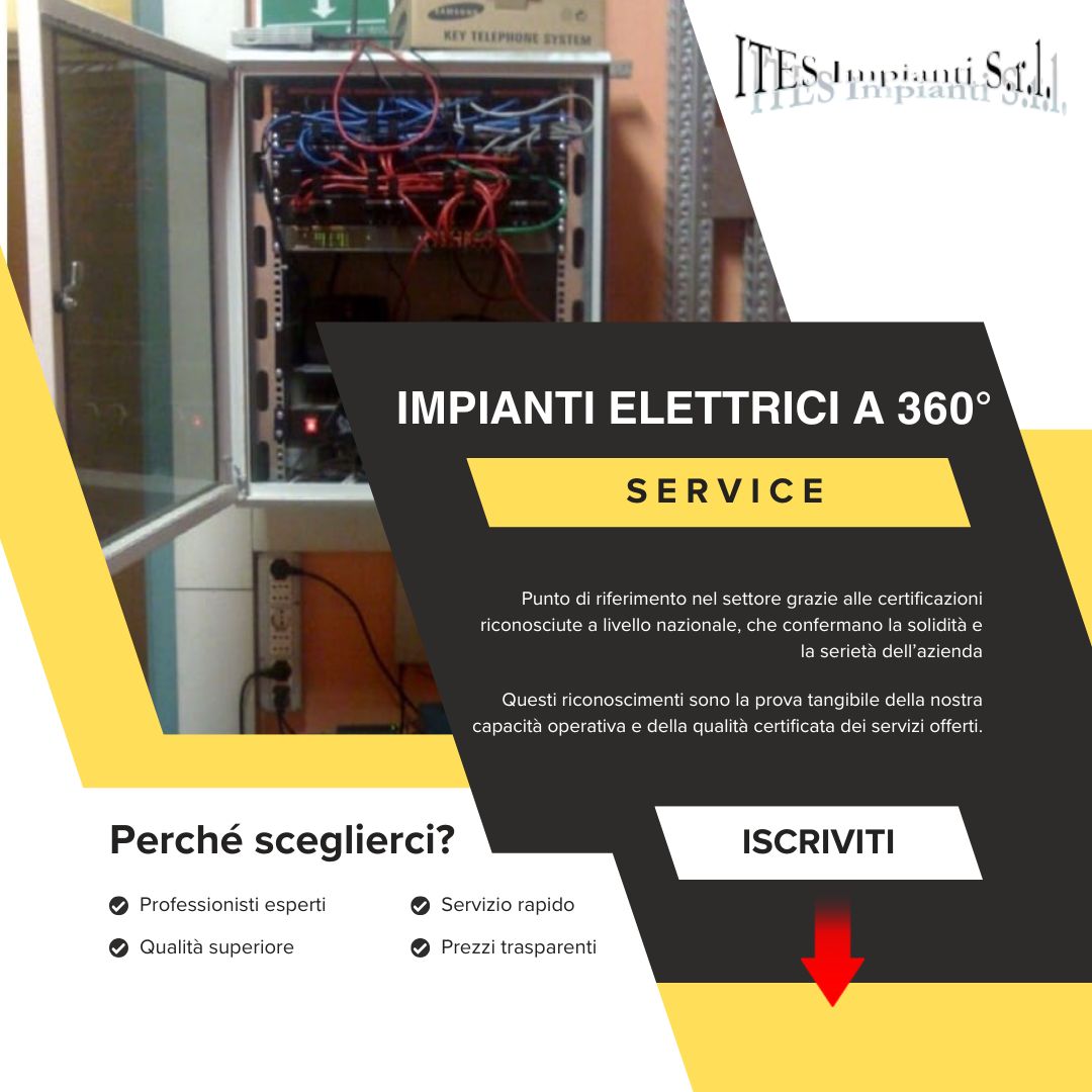 ITES Impianti: il partner ideale per impianti elettrici e tecnologici .